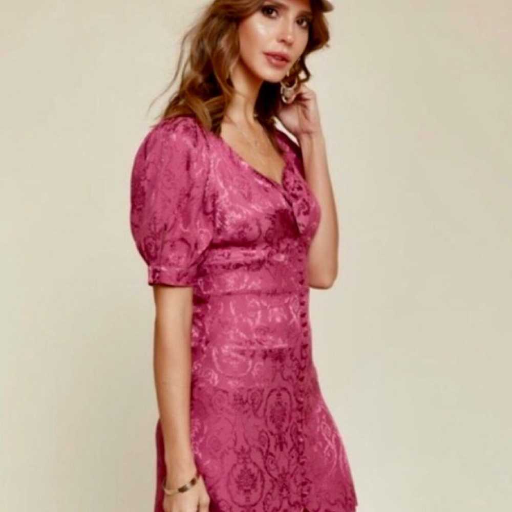 FOR LOVE + LEMONS Lara Jacquard Mini Dress (L) - image 2