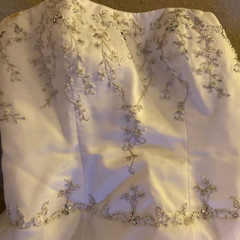Casablanca Bridal Cinderella Wedding Dress 1690 s… - image 10