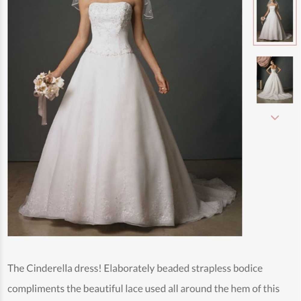 Casablanca Bridal Cinderella Wedding Dress 1690 s… - image 2
