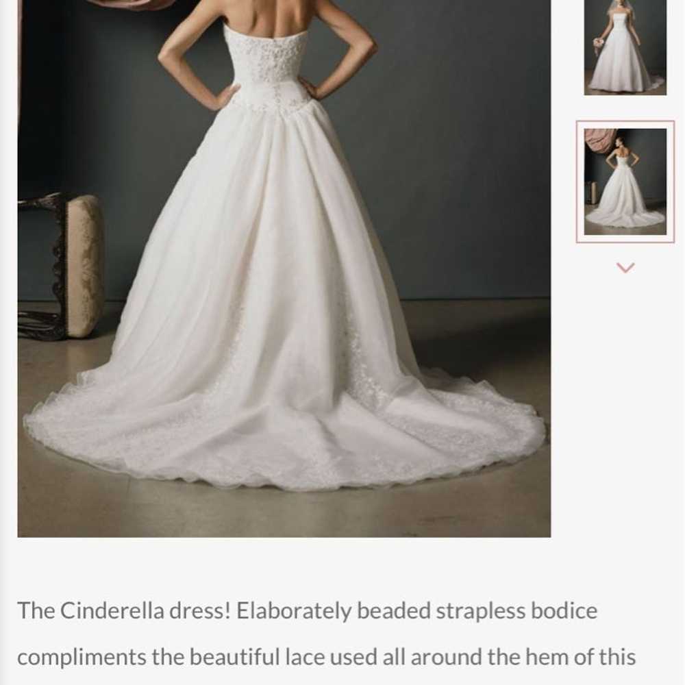 Casablanca Bridal Cinderella Wedding Dress 1690 s… - image 3
