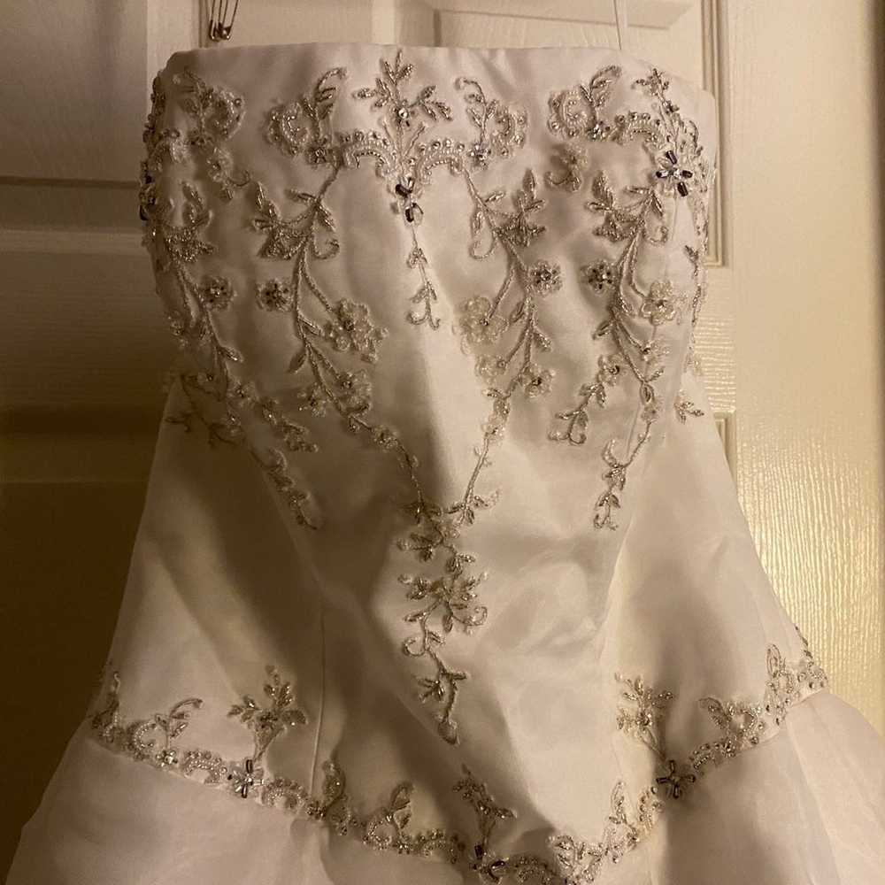 Casablanca Bridal Cinderella Wedding Dress 1690 s… - image 6
