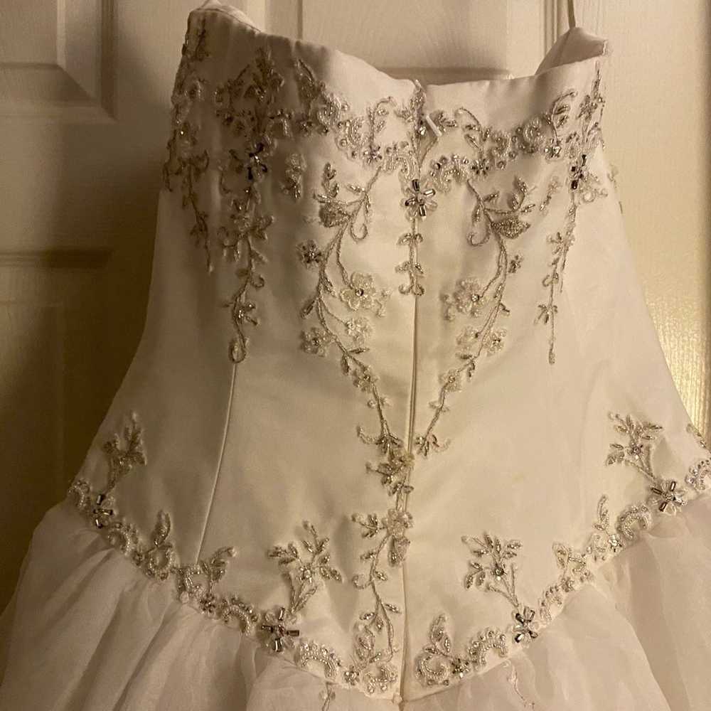 Casablanca Bridal Cinderella Wedding Dress 1690 s… - image 7
