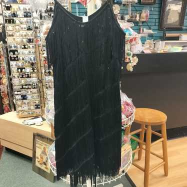Black Flapper Dress - image 1