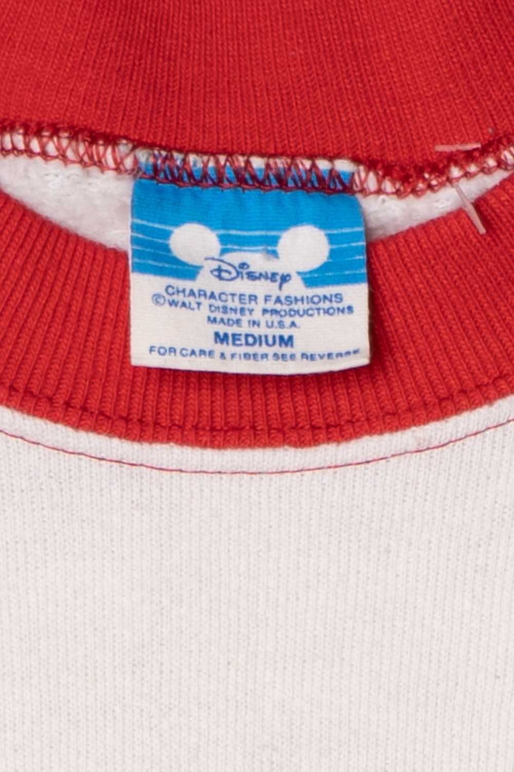 Vintage Mickey Mouse Velvet Print "Walt Disney Pr… - image 4