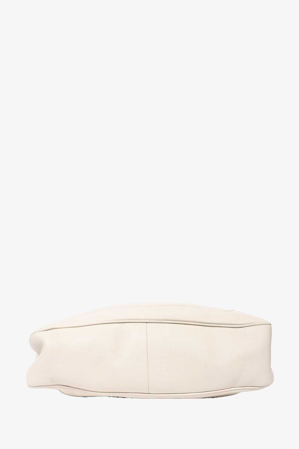 Gucci Cream Leather Bamboo 'Diana' Large Tote - image 6