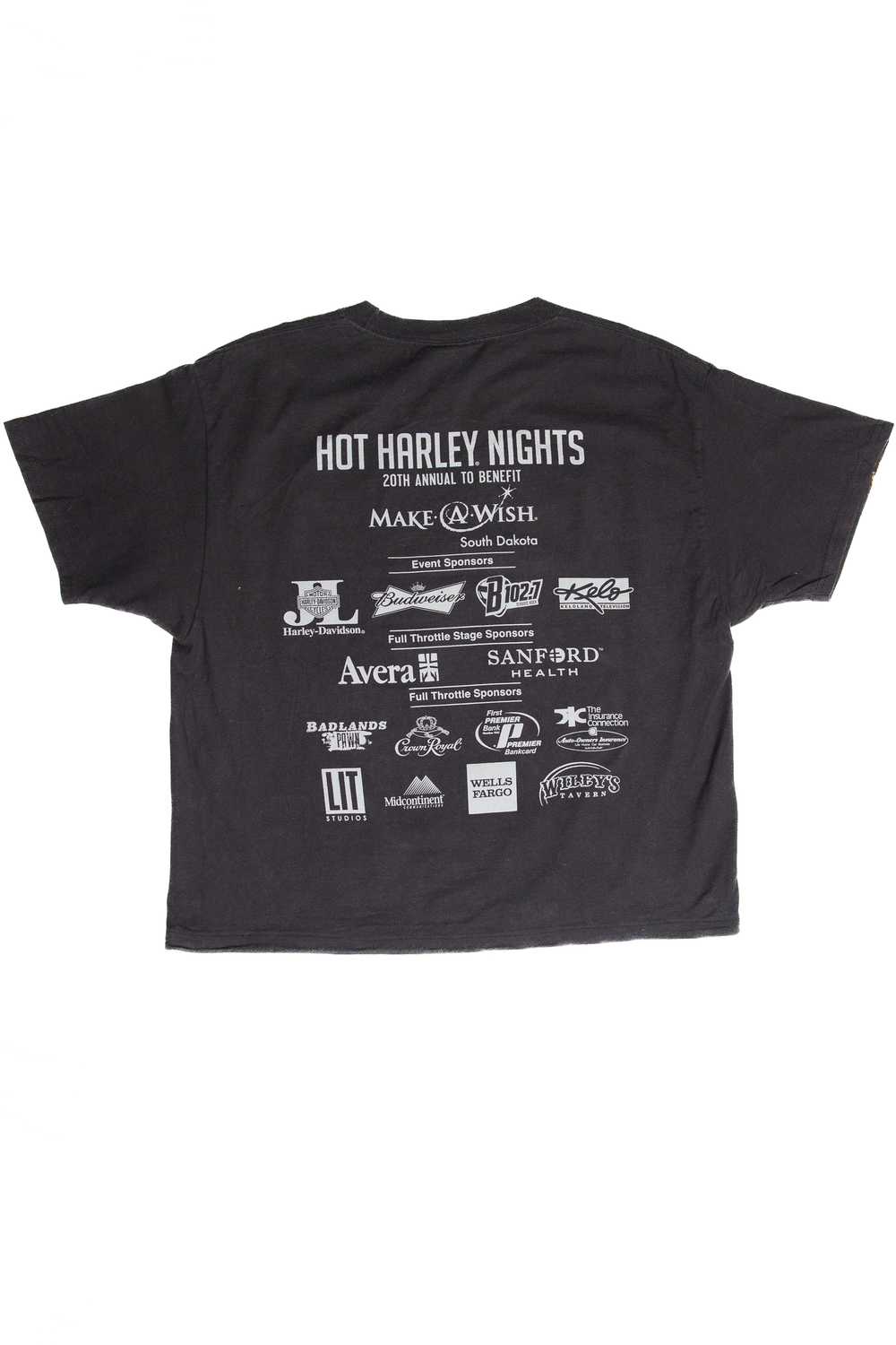 Recycled Sioux Falls Hot Harley Nights 2015 T-Shi… - image 2