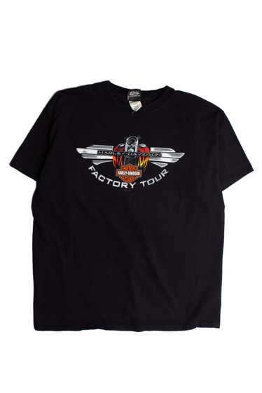 Vintage Harley Davidson Factory Tour T-Shirt (2000