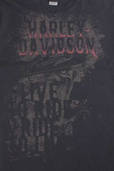 Live To Ride Harley Davidson T-Shirt 1