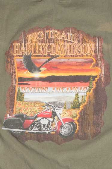 Vintage Harley Davidson FXRG Series 1 Genuine Leather Biker Jacket Size  Large 