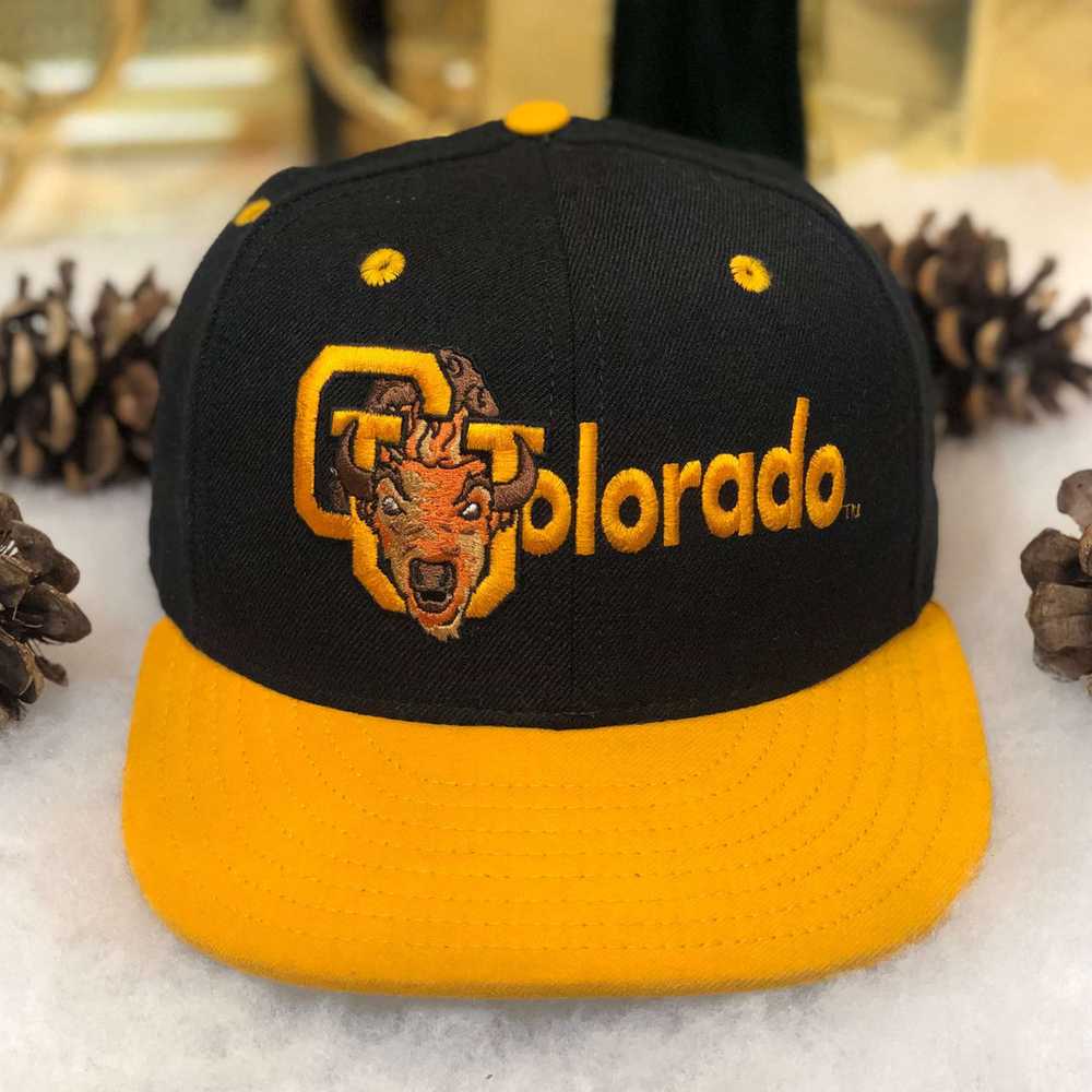 Vintage NCAA Colorado Buffaloes New Era Wool Fitt… - image 1