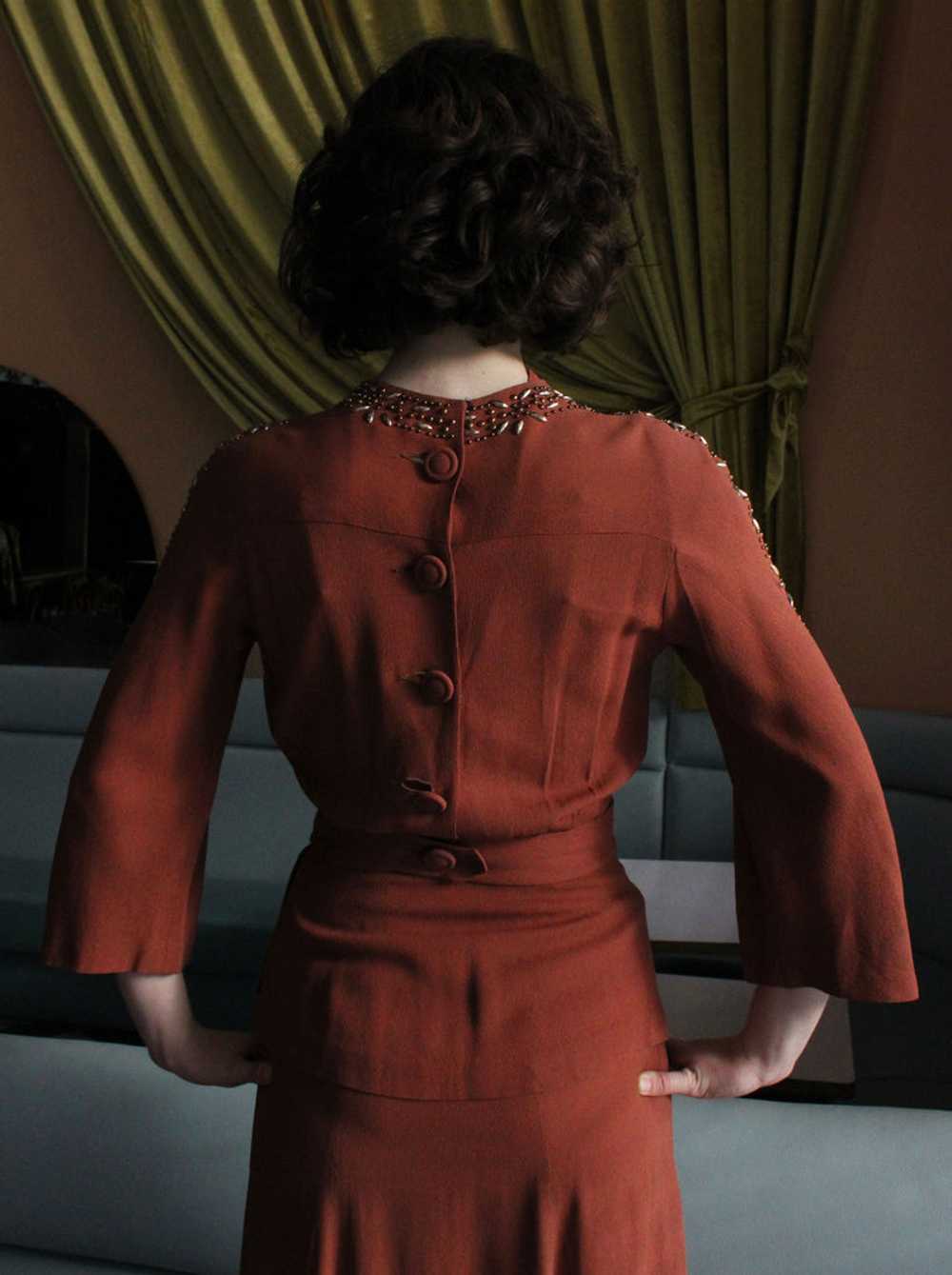 40s Studded Dress - image 6