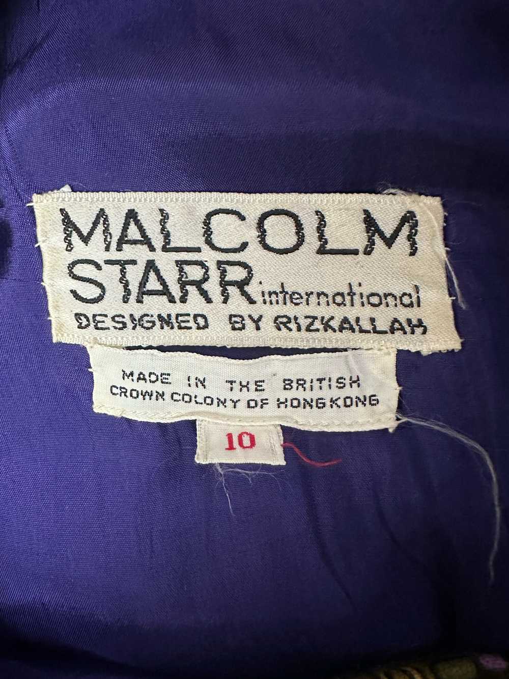 Early 1970s Malcolm Starr Rizkallah Wool Maxi - image 7