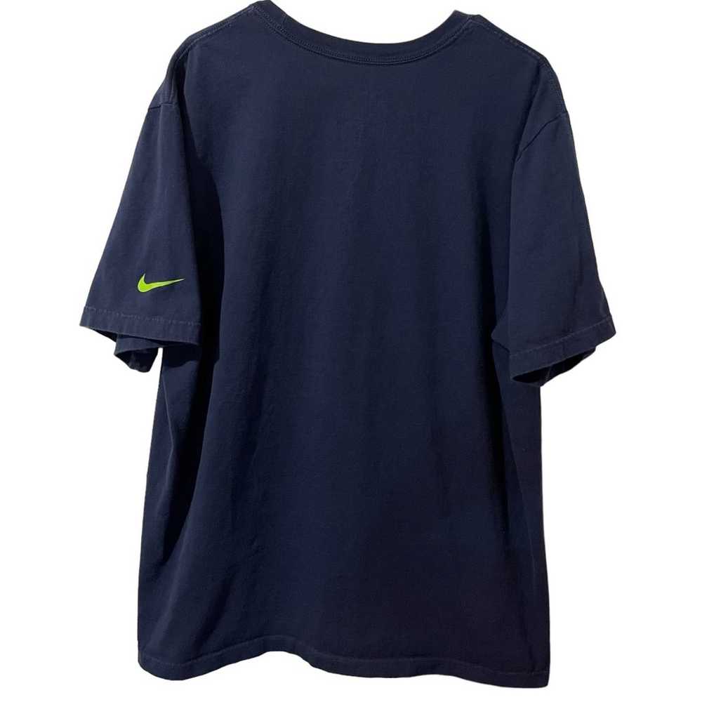 Seattle Seahawks Shirt Men 2XL Blue Nike NFL Foot… - image 2
