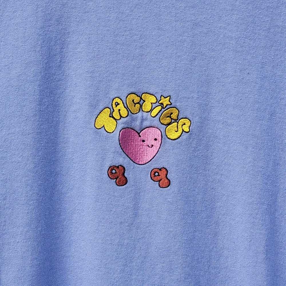 Cute Lavender Tactics Embroidered Anniversary T-S… - image 2