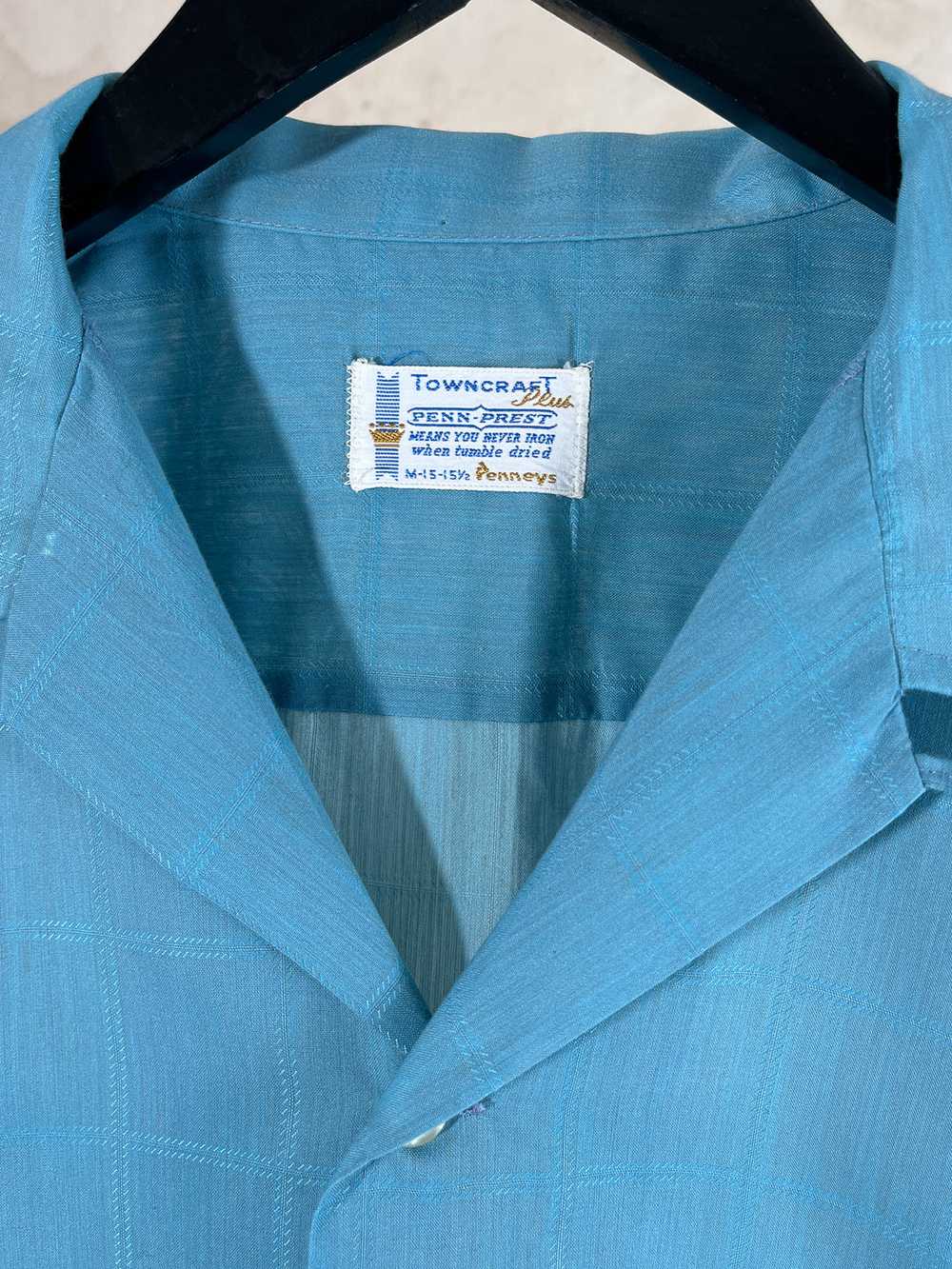 1960s Towncraft Camp Collar Short Sleeve Shirt - image 3