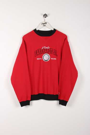 90's Dale Earnhardt Sweatshirt Red Medium