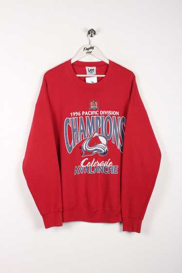 90's Lee Graphic Sweatshirt Red XL