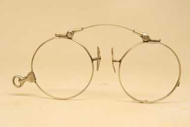 Antique Silver Oxford Pince Nez Eyeglasses