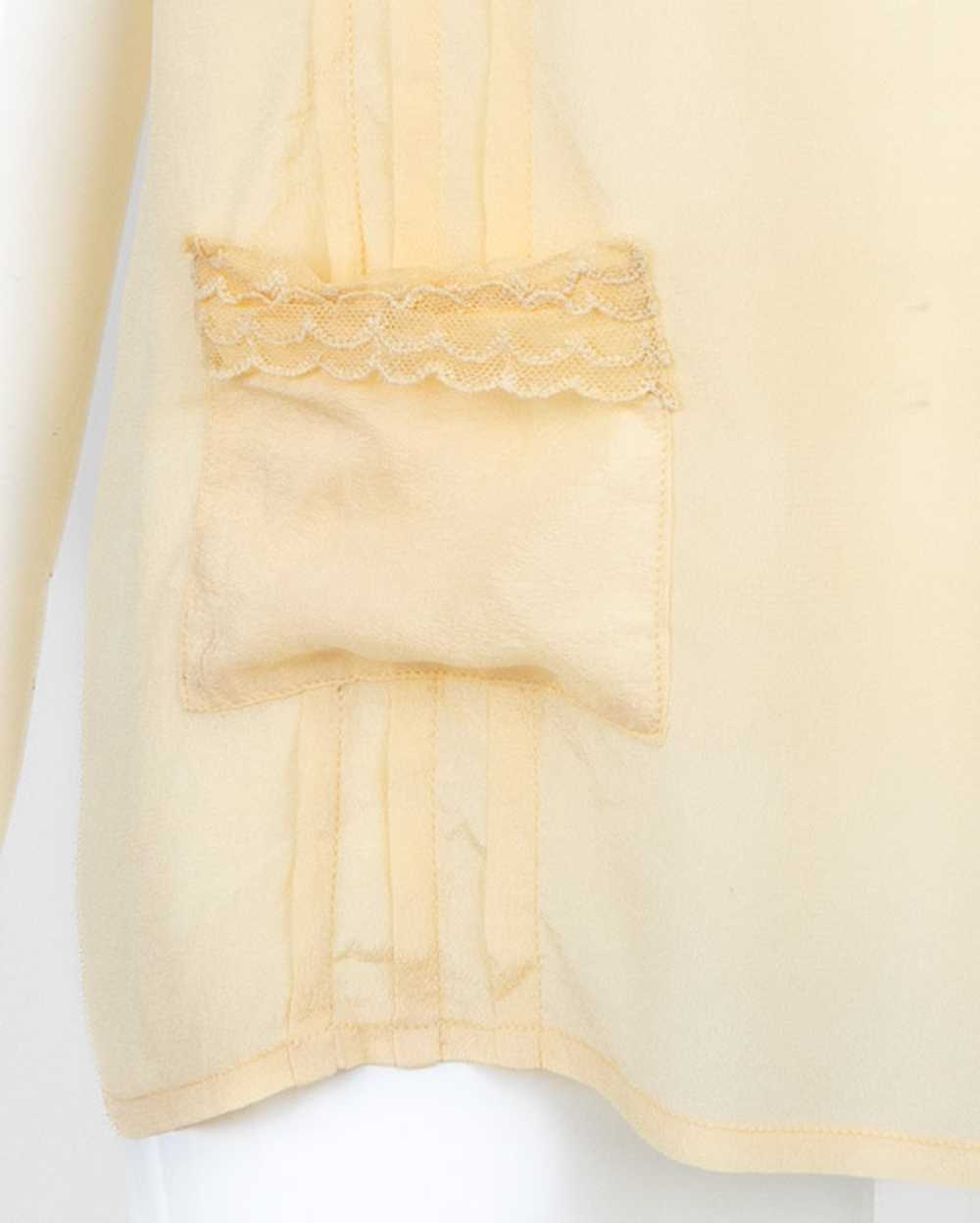 1920s-30s Silk Crepe Camisole - image 2