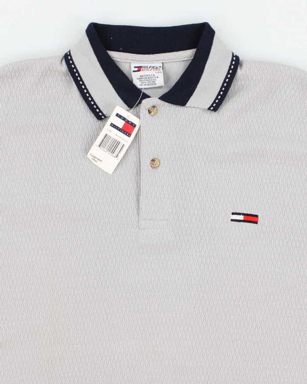 Deadstock Mens Grey Tommy Hilfiger Polo Shirt - L - image 3