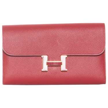 Hermès Constance Long To Go leather wallet