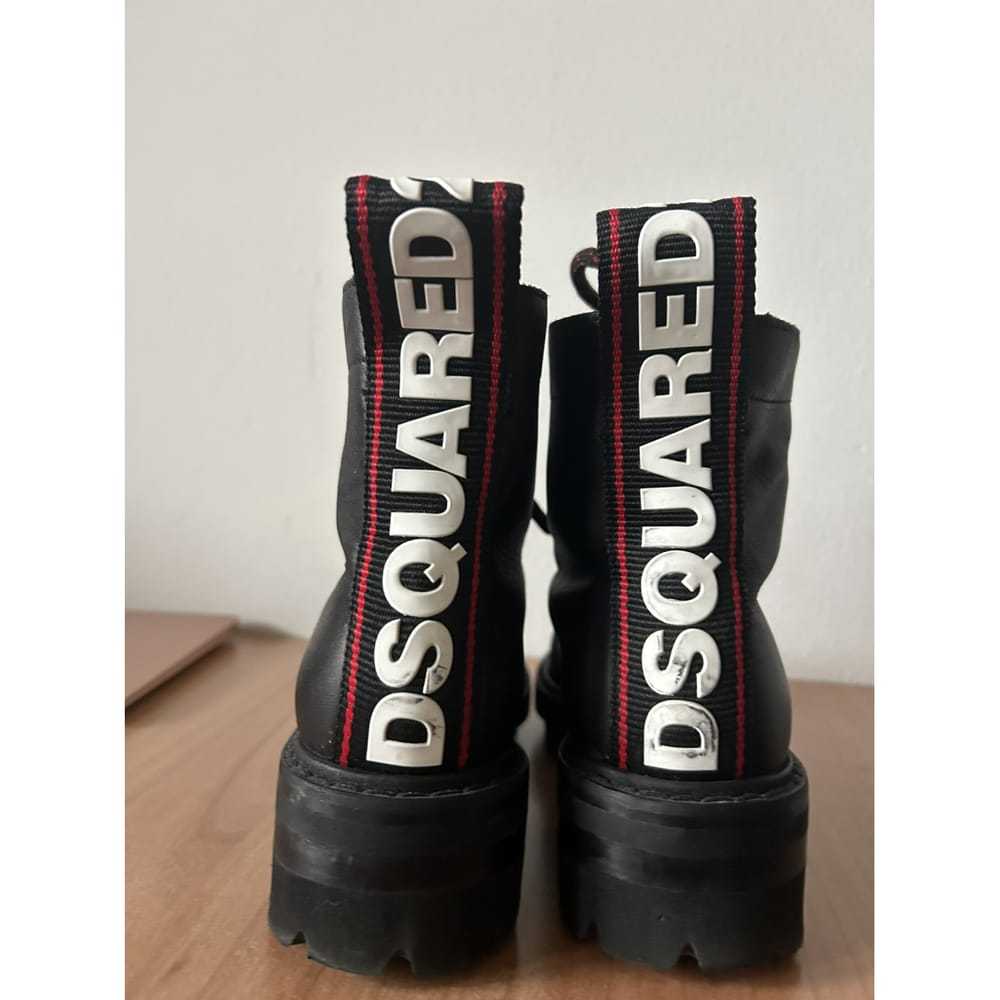 Dsquared2 Leather biker boots - image 2