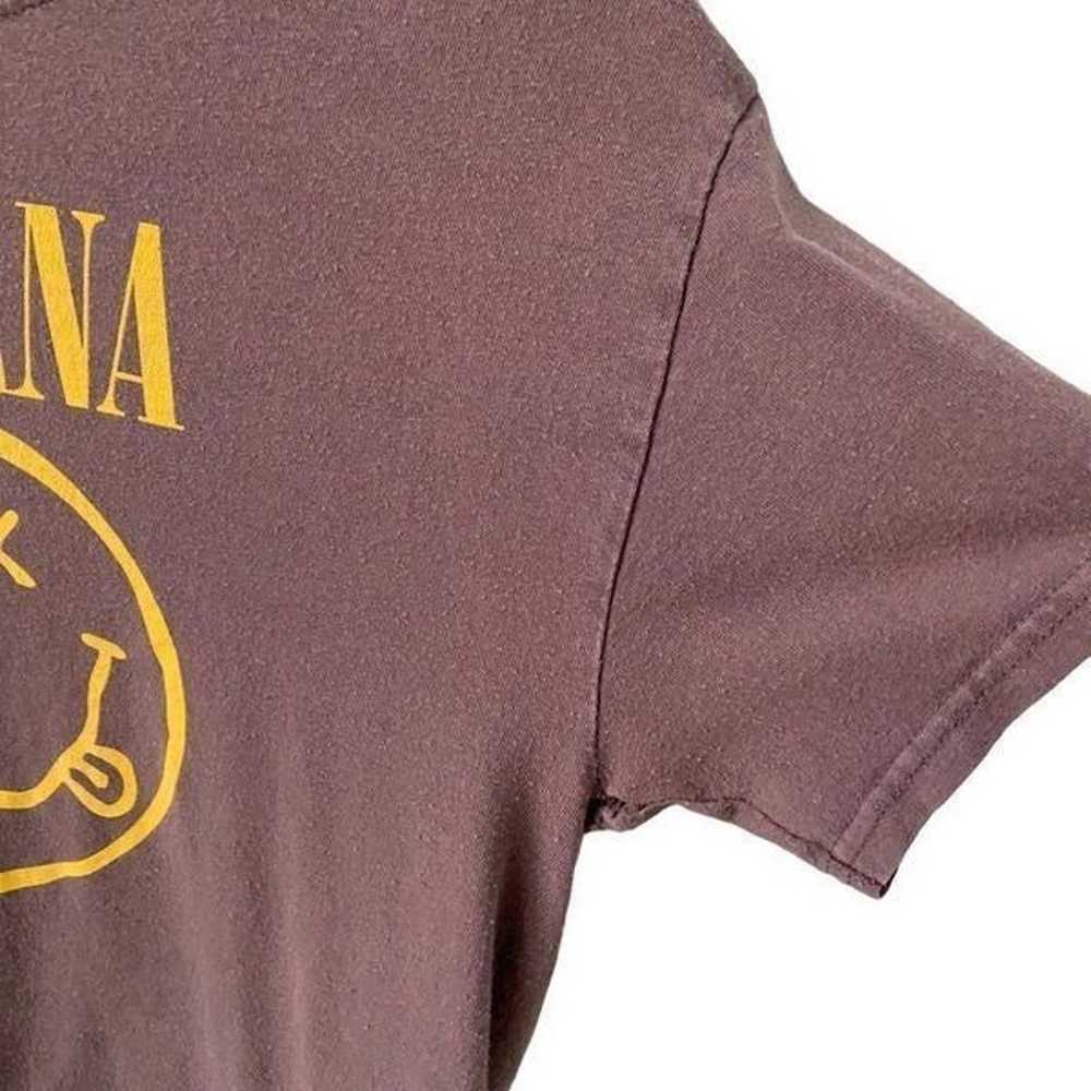 Nirvana Crewneck T-Shirt in Size Small - image 5