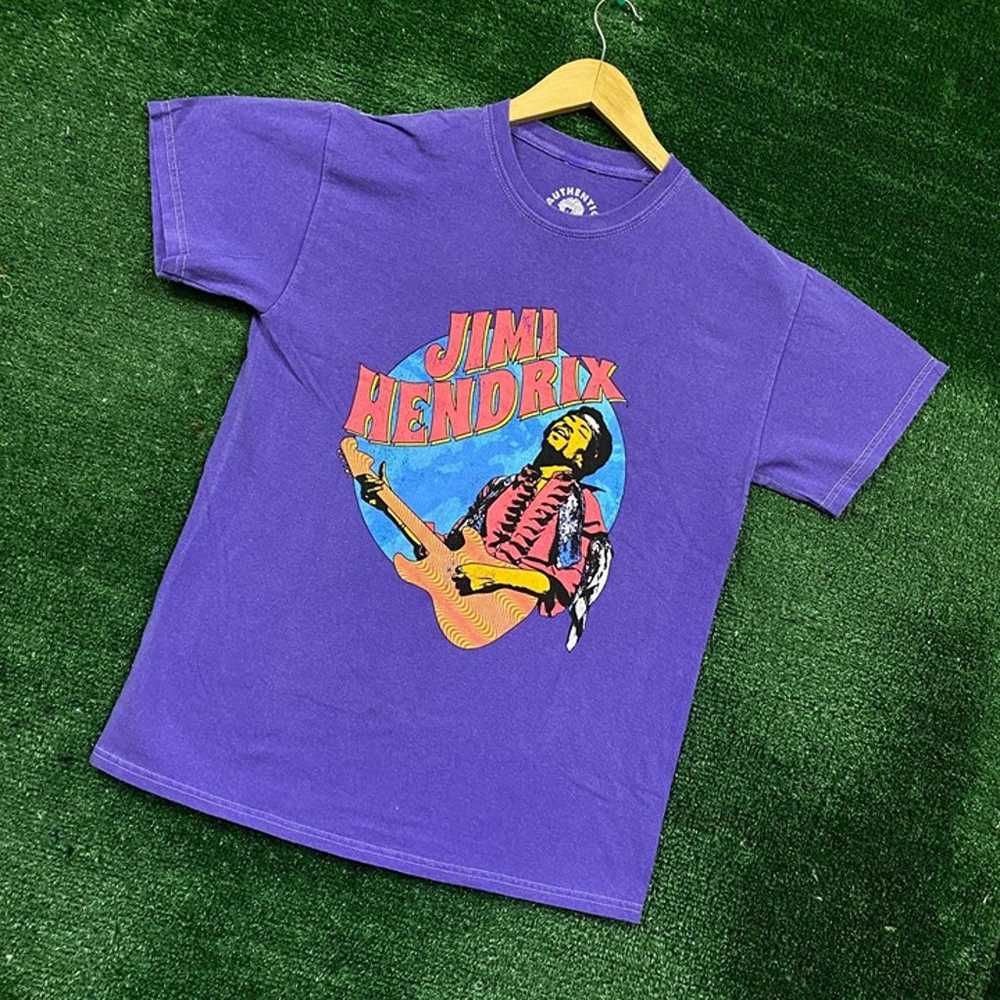 Jimi Hendrix Rock Guitarist T-Shirt Size Medium - image 3