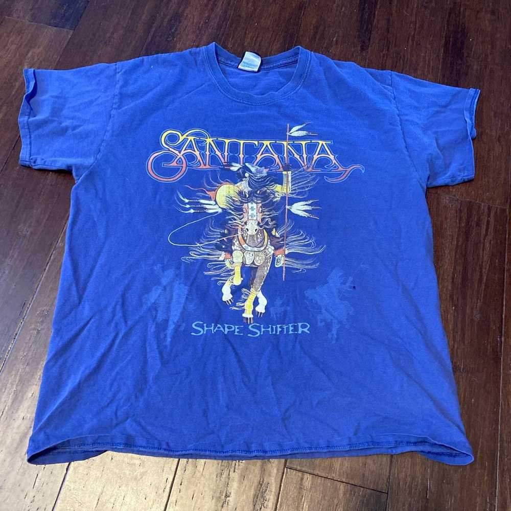 2012 Carlos Santana Tour Large Concert shirt - image 1
