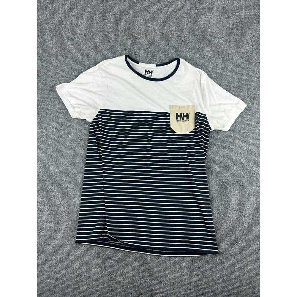 Helly Hansen Fjord Striped and Solid T-Shirt Mens… - image 1
