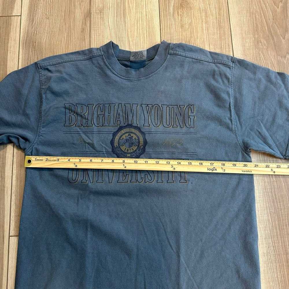 Vintage Brigham Young University BYU Graphic T Sh… - image 5