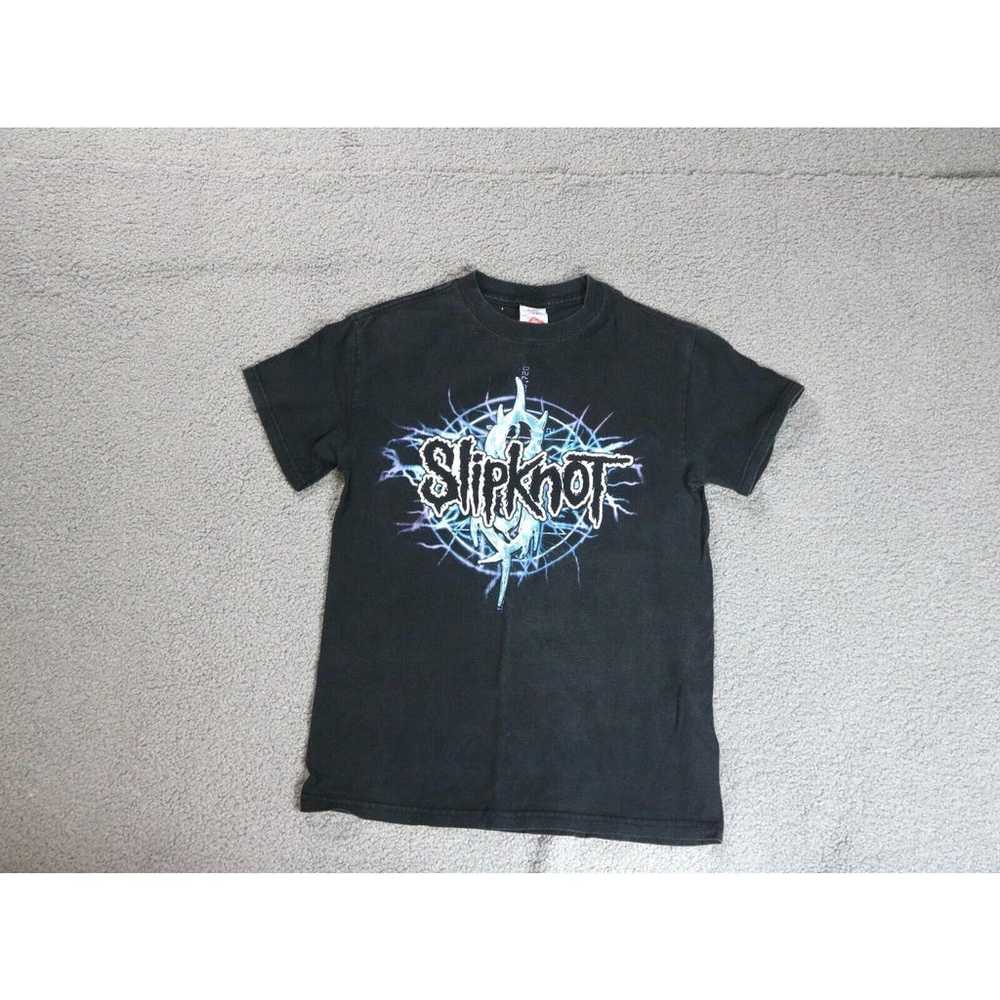 Slipknot Vintage T Shirt Chaos Mens Smal Black Do… - image 1