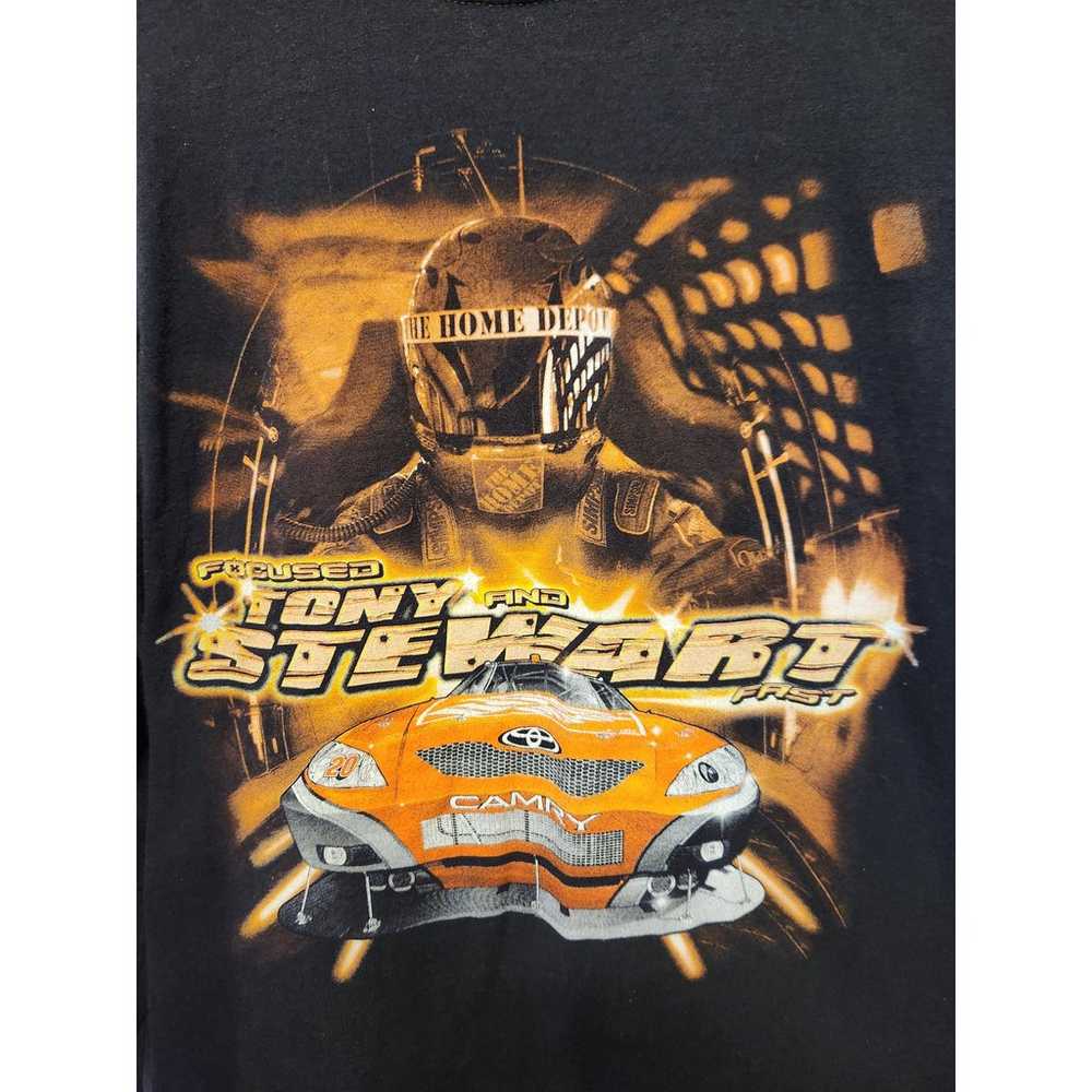 Tony Stewart NASCAR Long Sleeve T Shirt All Over … - image 2