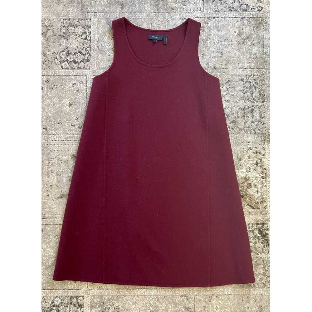 Theory Wool mini dress - image 8