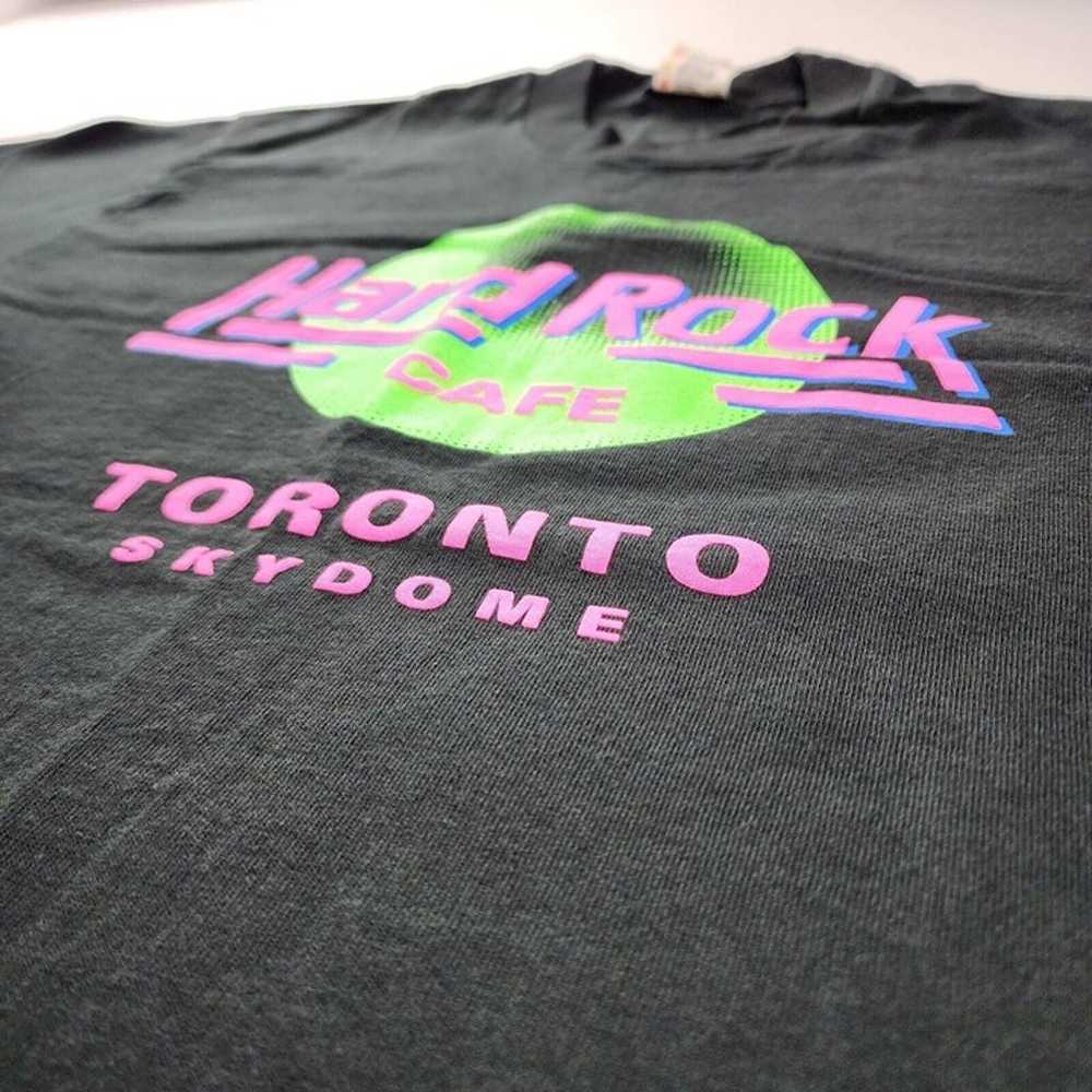 Vintage Hard Rock Cafe T-shirt Toronto Skydome RA… - image 3