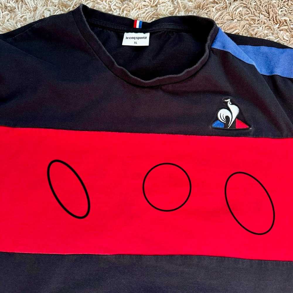 Le Coq Sportif Striped Tee Logo Rooster - image 7
