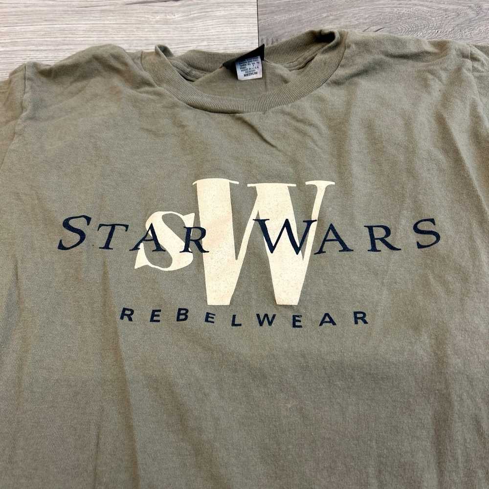Star Wars Rebelwear Vintage Shirt 90s Changes USA… - image 2