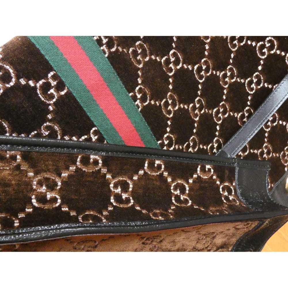 Gucci Rajah velvet tote - image 11
