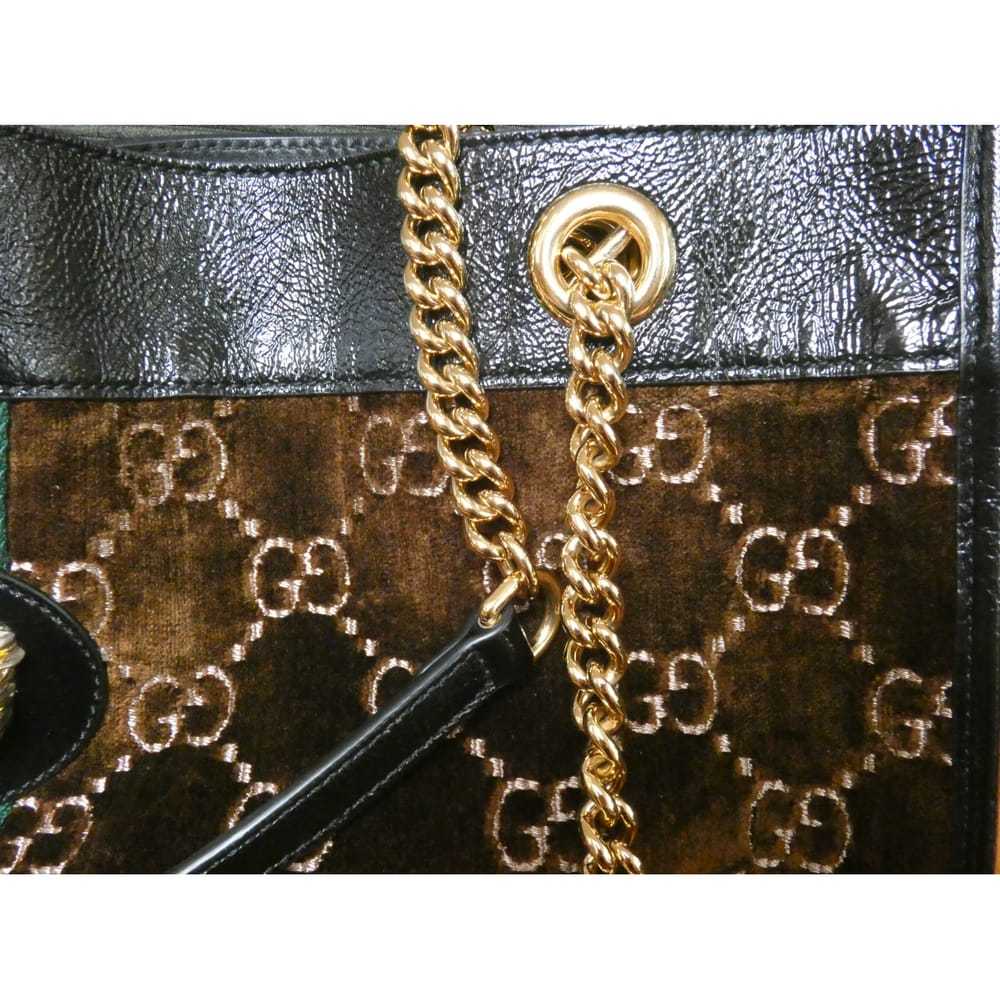 Gucci Rajah velvet tote - image 6