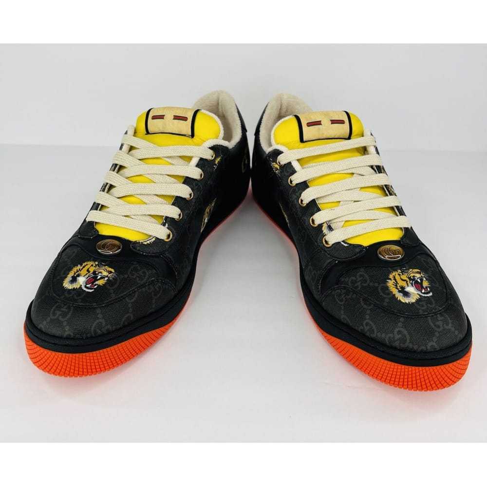 Gucci Leather low trainers - image 12