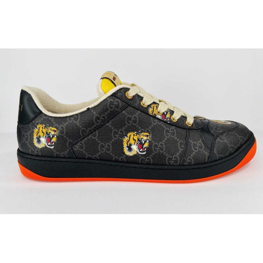 Gucci Leather low trainers - image 3