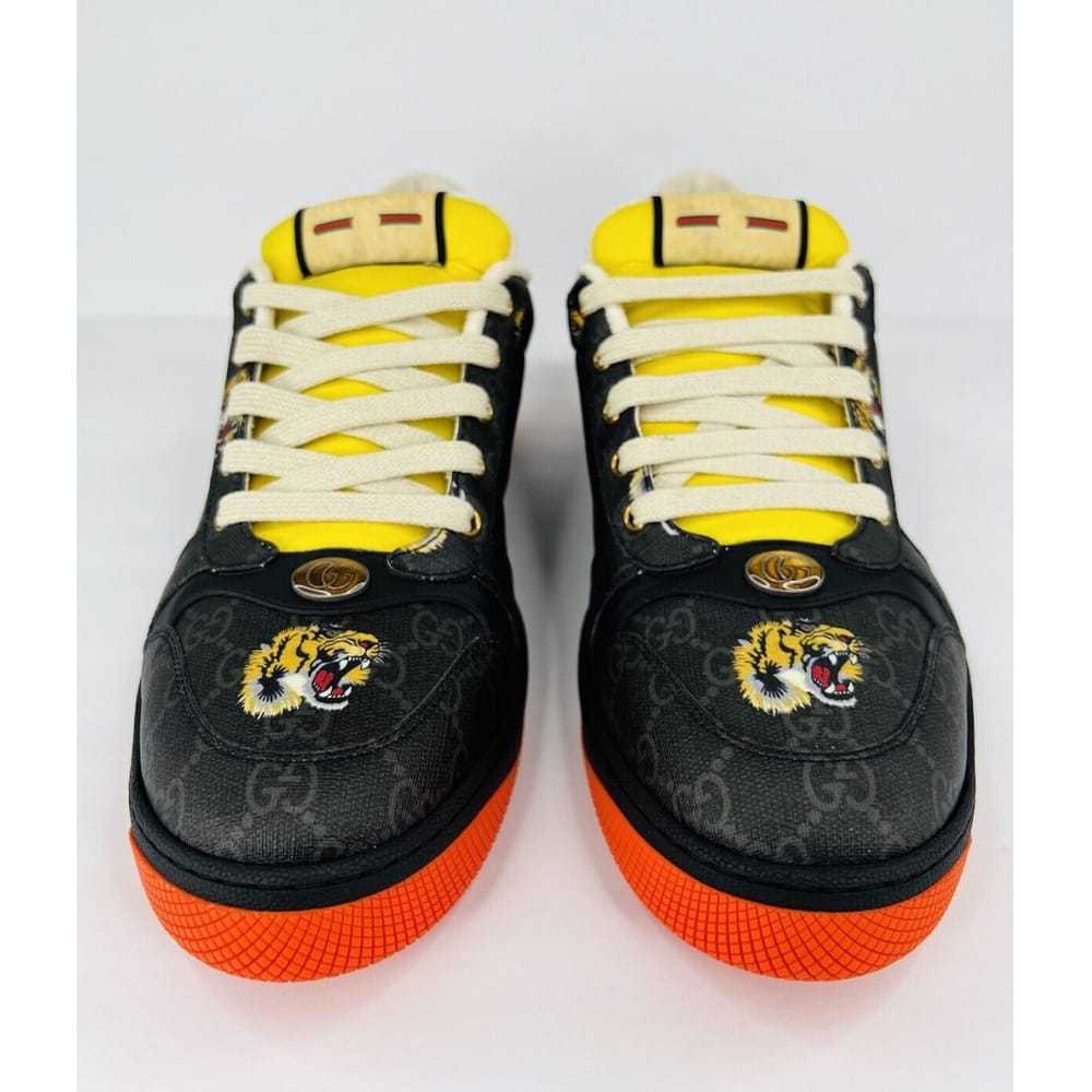 Gucci Leather low trainers - image 4