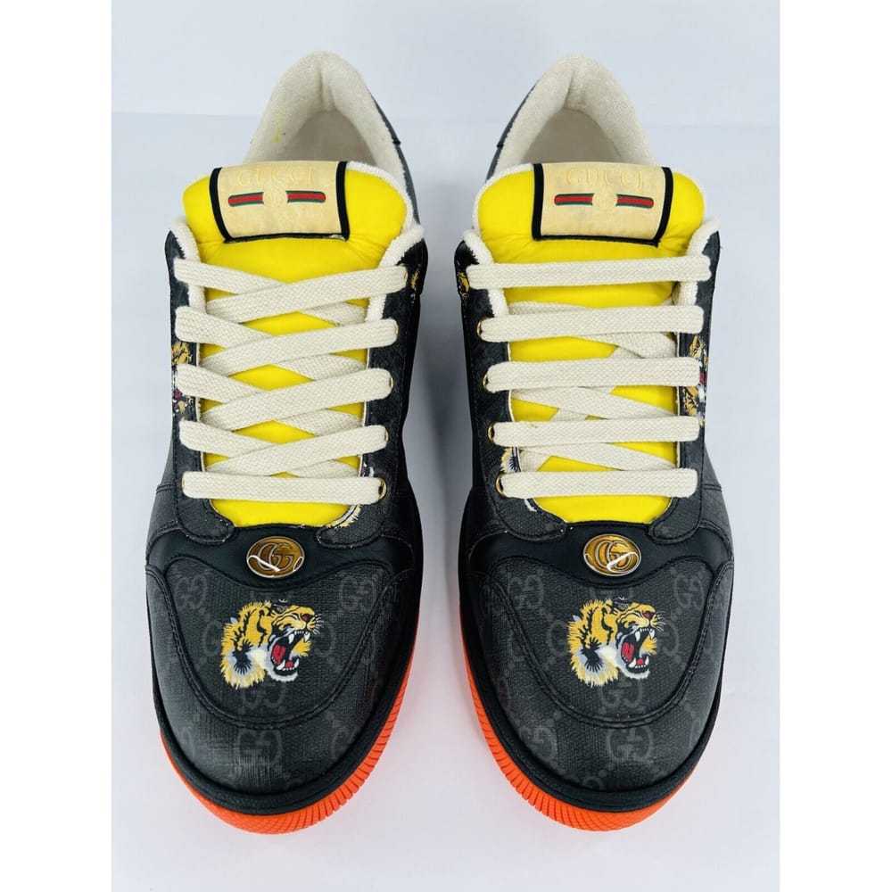 Gucci Leather low trainers - image 5