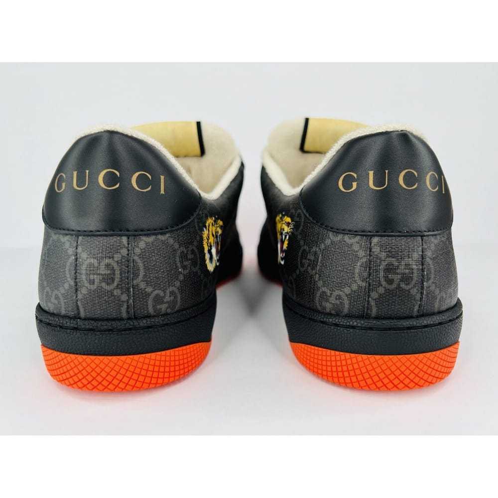 Gucci Leather low trainers - image 6