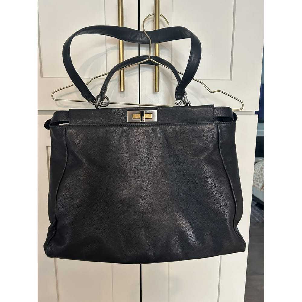 Fendi Peekaboo leather handbag - image 5