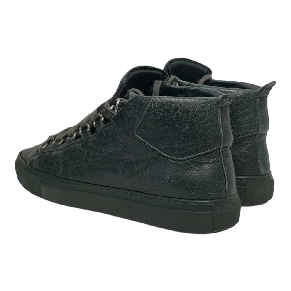 Balenciaga Leather high trainers - image 2