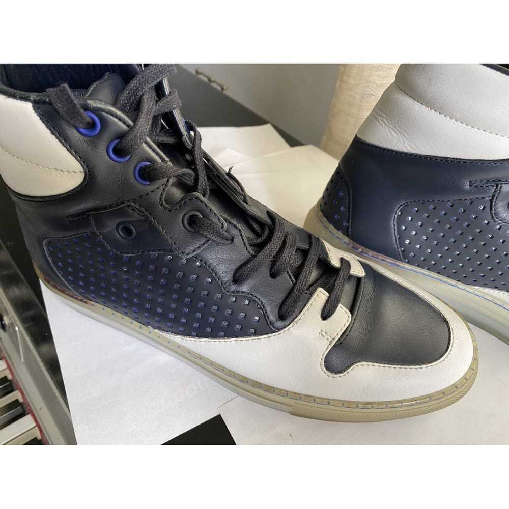 Balenciaga Leather high trainers - image 2