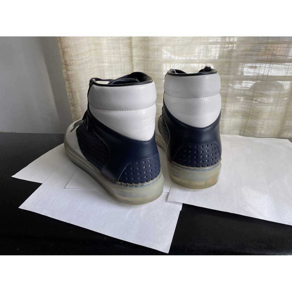 Balenciaga Leather high trainers - image 4