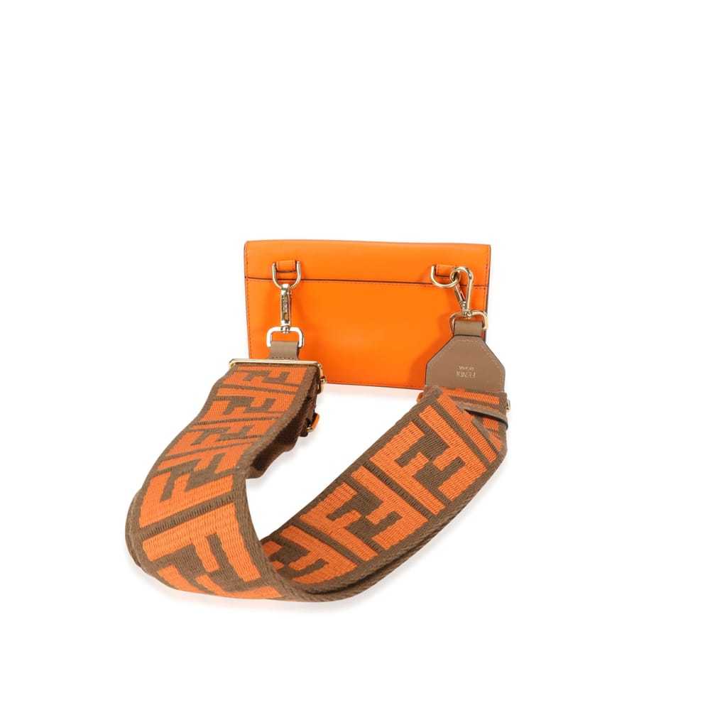 Fendi Flat Baguette leather handbag - image 3