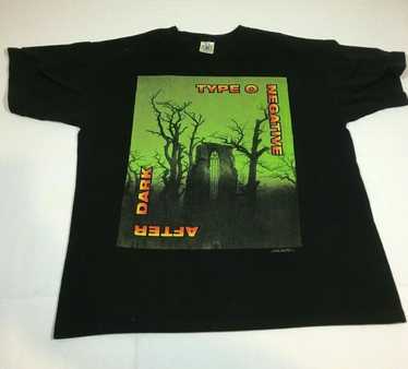 Vintage 90s 1994 Type O Negative Black No. 1 Band T Shirt XL Single Stitch  USA